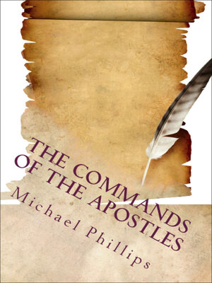 cover image of The Commands of the Apostles